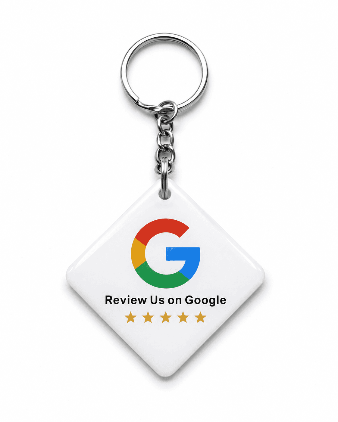 NFC keychain — white square